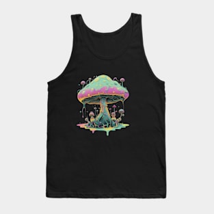 Space Magical Mushroom Tank Top